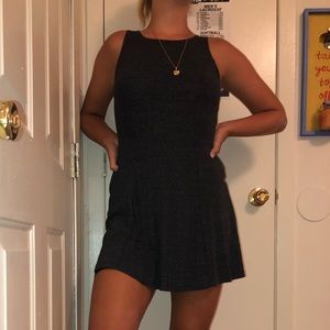 Dark gray forever 21 dress